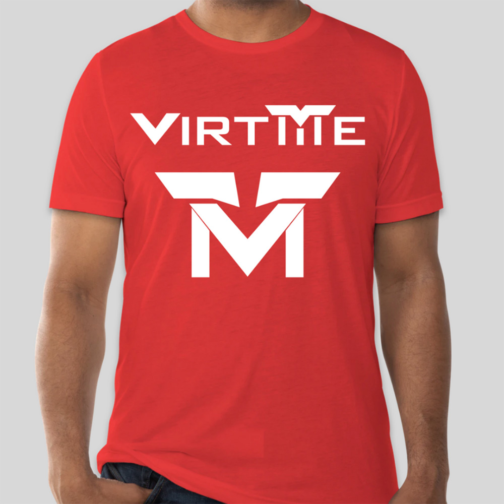 VirtMe Technology Branded Apparel | Red T-Shirt